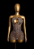 Luxe Lattice Dress