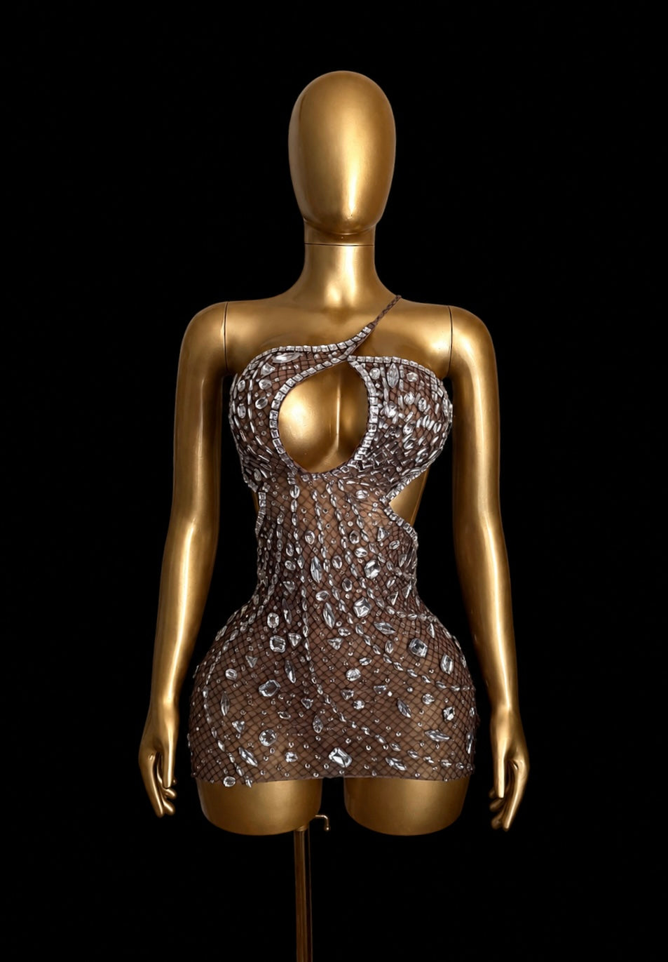 Luxe Lattice Dress