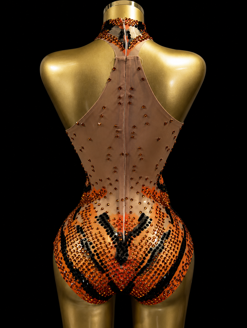 Wild Instincts Playsuit | Orange