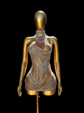 Rhinestone Muse Mini Dress