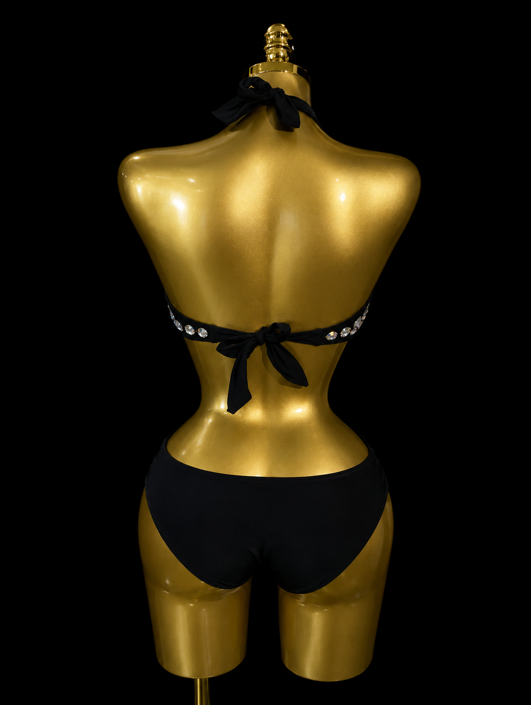 Crystal Cutout Bodysuit